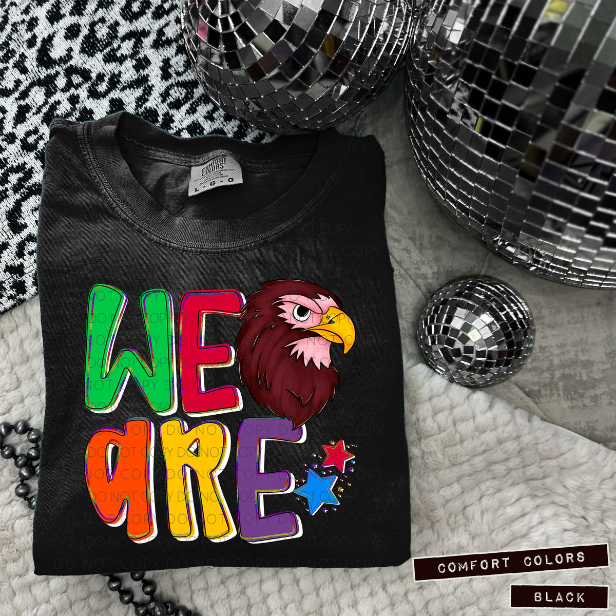 WE ARE MASCOT Heads(dropdown)-DTF