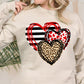 Triple stacked hearts-DTF