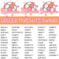 Soccer Pink Orange Stars Mascot (Dropdown)- DTF&UV