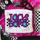 Pink Leopard Neon Mascots (dropdown)-DTF&UV