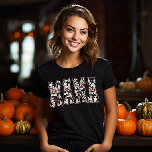 Mama Pumpkins and Bats-DTF&UV