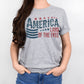 America land of the free-DTF