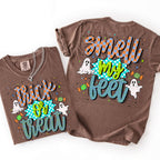 Trick or treat checks dots (front)-DTF&UV