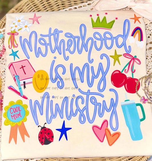 Motherhood is my ministry- DTF&UV
