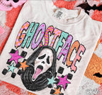 Ghost Face mutli colored-DTF&UV