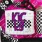 Pink Leopard Neon Mascots (dropdown)-DTF&UV