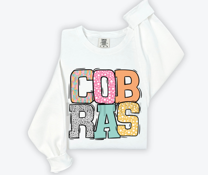Pastel Stroke Varsity Mascots (ALL Mascots in this listing Dropdown)-DTF