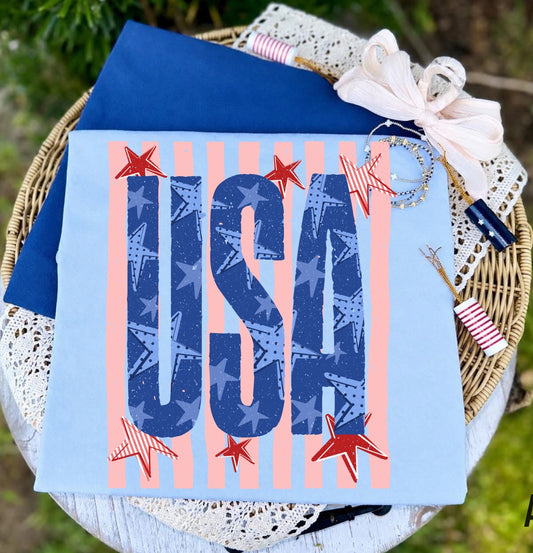 USA stripes- DTF DEAL