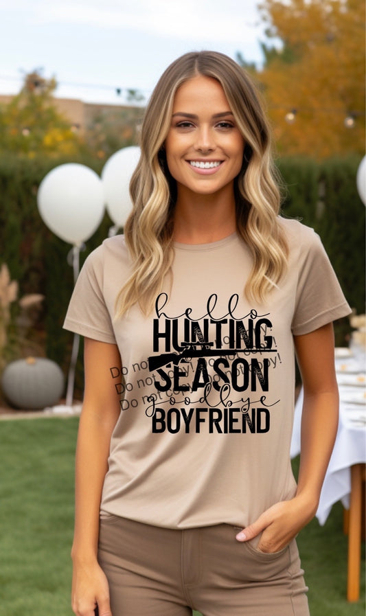 Hello hunting goodbye boyfriend-DTF