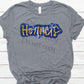 Hornets blue gold sequin -DTF