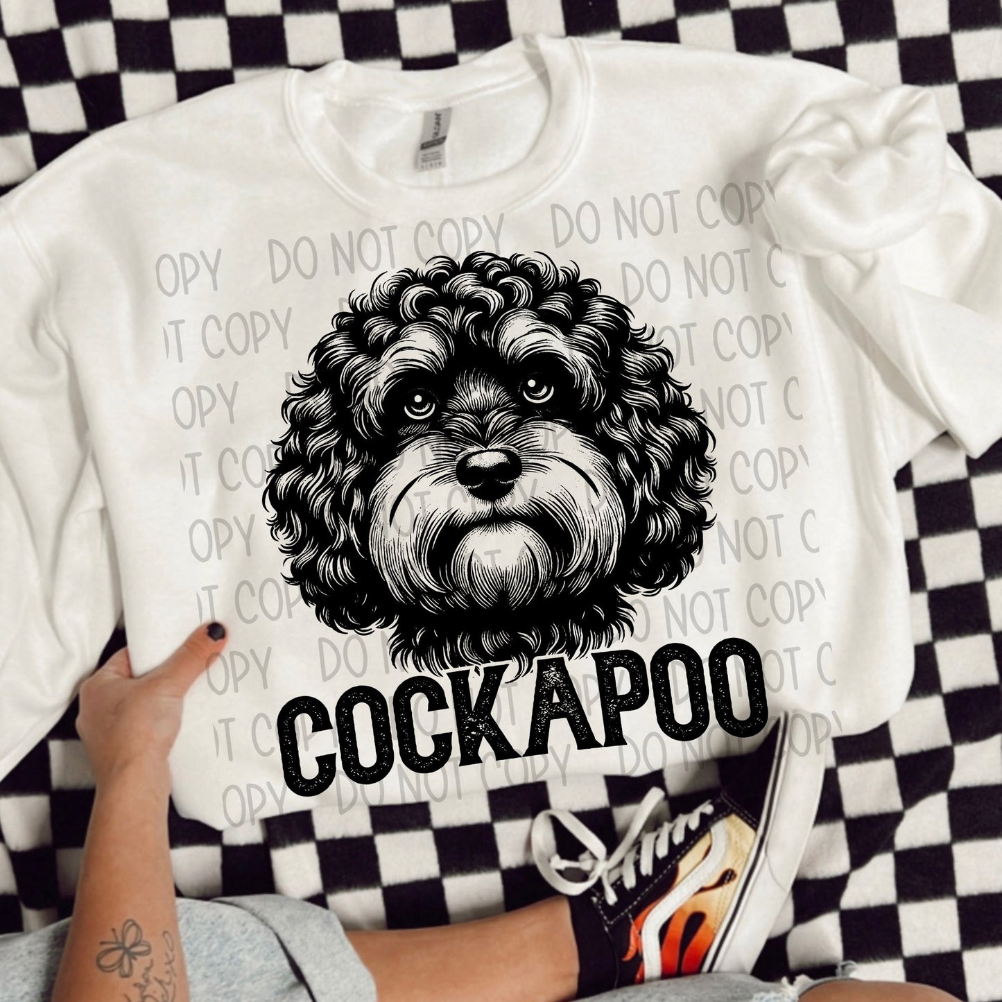 Cockapoo Portrait - DTF