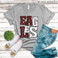 Eagles Maroon And White - DTF