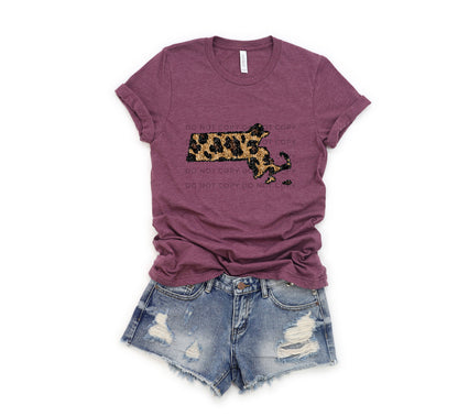 Leopard Sequin State (ALL STATES)-DTF