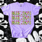 Ghosty Girl  CUSTOM: (ANY NAME, ANY MASCOT)-DTF&UV