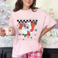 Groovy Santa Blk Stars - DTF