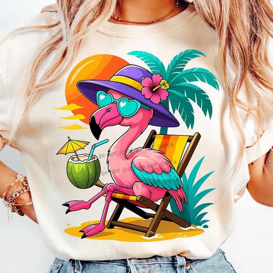 Summer flamingo- DTF&UV