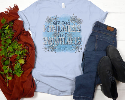 Spread kindness like snowflakes-DTF
