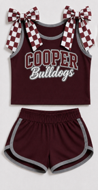 ABI Custom Bow Shirt and Shorts Set  -Pre Order
