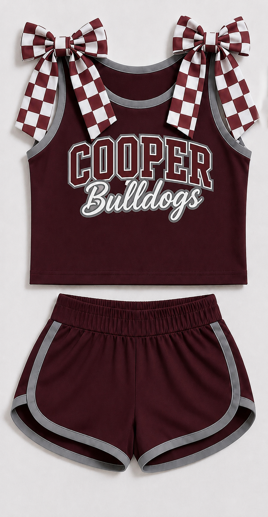ABI Custom Bow Shirt and Shorts Set  -Pre Order