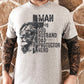Man of God husband dad protector hero-cross lion-DTF