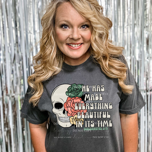 He Has Made Everything Beautiful In It’s Time - DTF