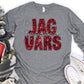 Jaguars stacked sequin -DTF