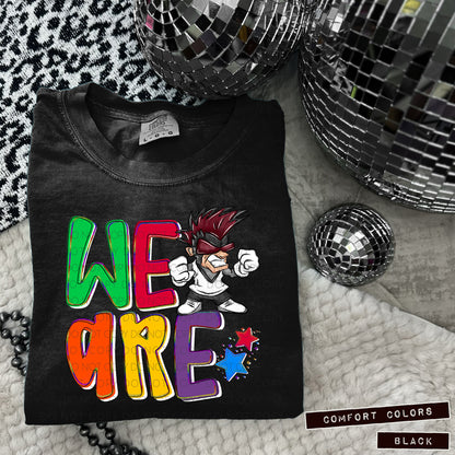 WE ARE MASCOT Heads(dropdown)-DTF