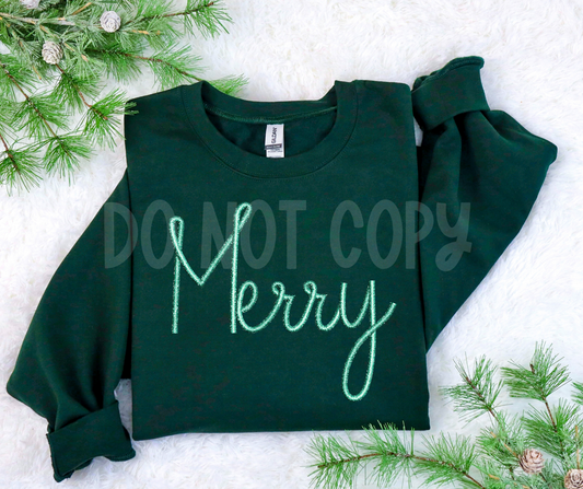 Merry Green-DTF
