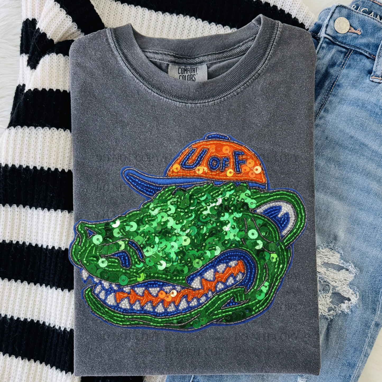 Faux Sequin Mascots(dropdown)- DTF&UV