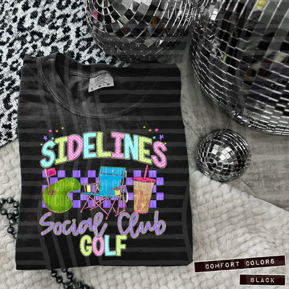 Sidelines Mama(Dropdown)-DTF