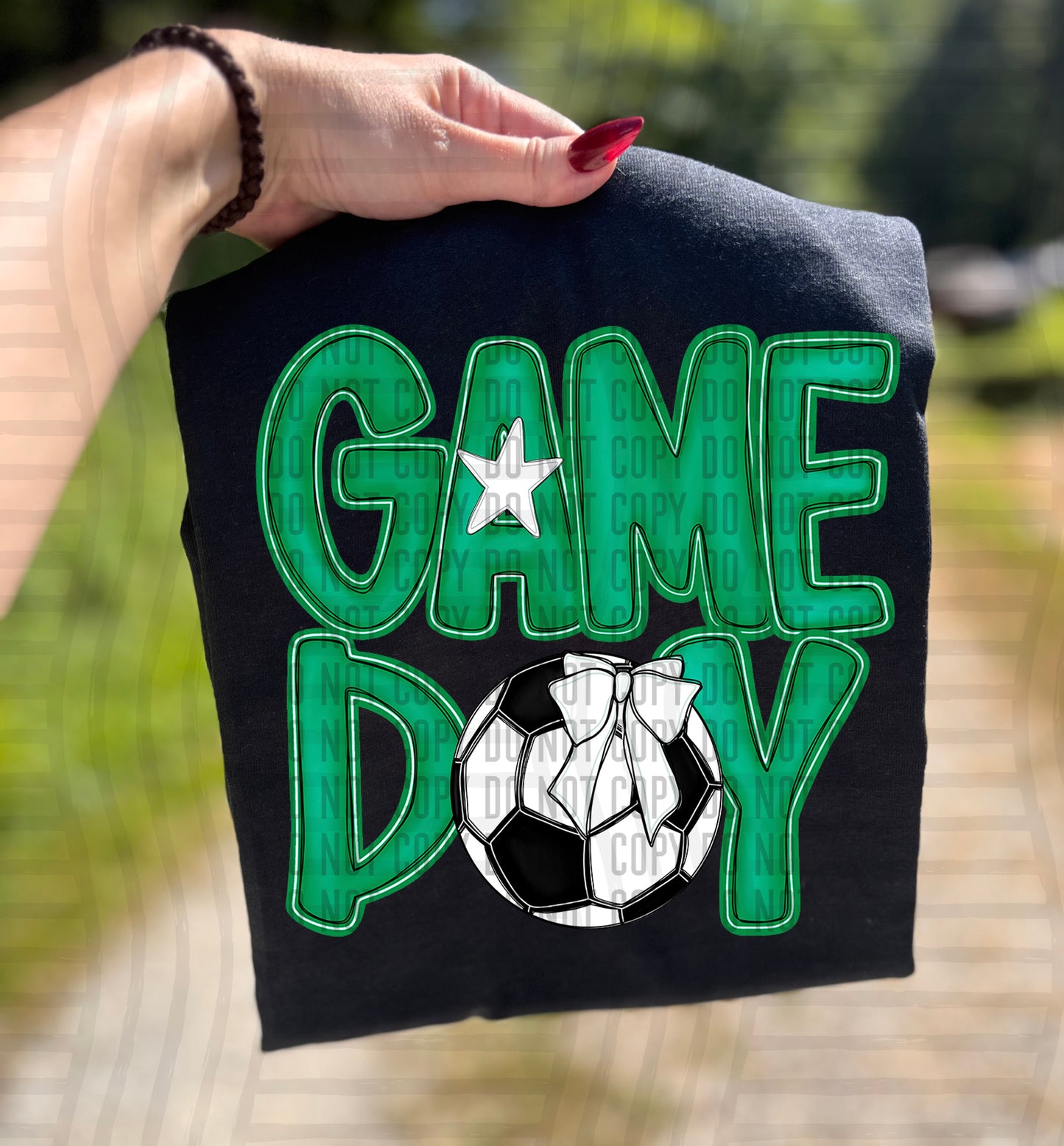 Game day Soccer (DROPDOWN Colors)-DTF&UV