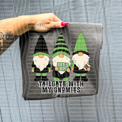 Tailgate with my Gnomies (DROPDOWN Colors)-DTF&UV