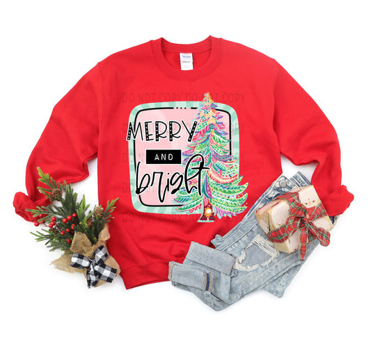 Merry And Bright Pastel - DTF