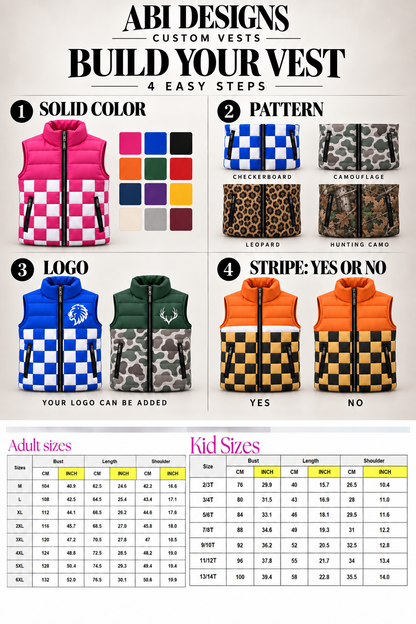 ABI Custom Puffer Vest