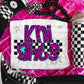 Pink Leopard Neon Mascots (dropdown)-DTF&UV