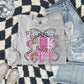 Pink out Gold- (DROPDOWN MASCOT)-DTF&UV