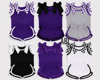 ABI Custom Bow Shirt and Shorts Set  -Pre Order