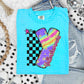Rainbow Swirl Initials (Dropdown)- DTF&UV