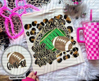 Snap Tackle Repeat Mascot (Includes front and back) (Dropdown)- DTF&UV