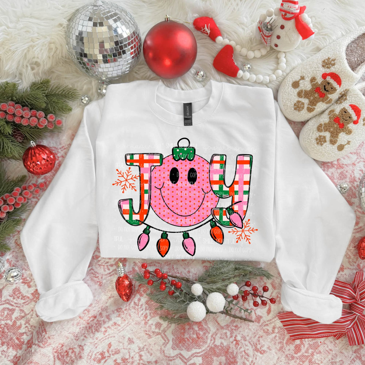 Joy ornament -DTF