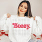 Bossy Pink Retro DTF