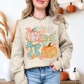 Pumpkins and bows faux glitter-DTF&UV