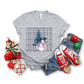I Love Christmas Most Of All Snowman And Christmas Tree -DTF