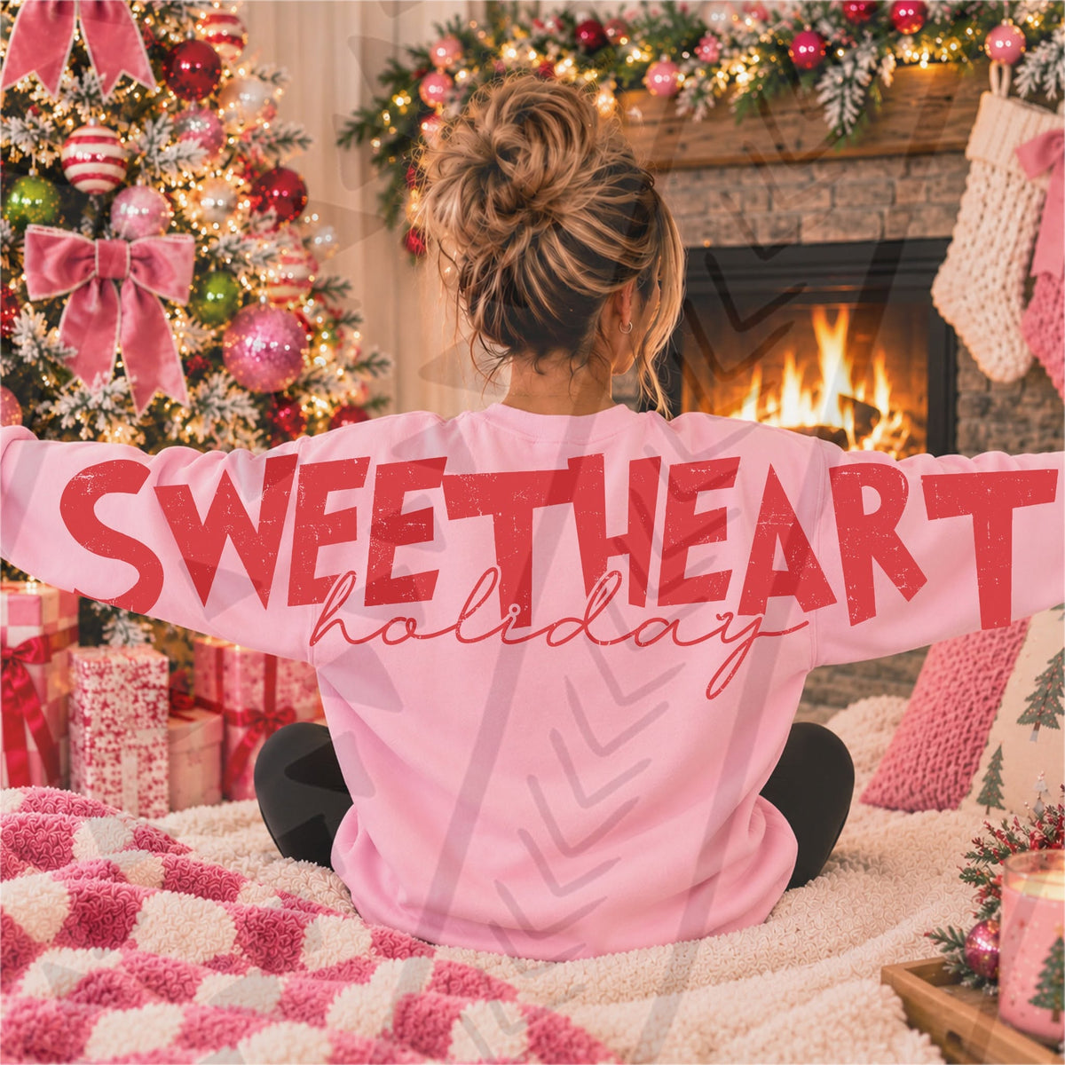 Sweat heart Holiday (All add ons in One listing) Customized-DTF