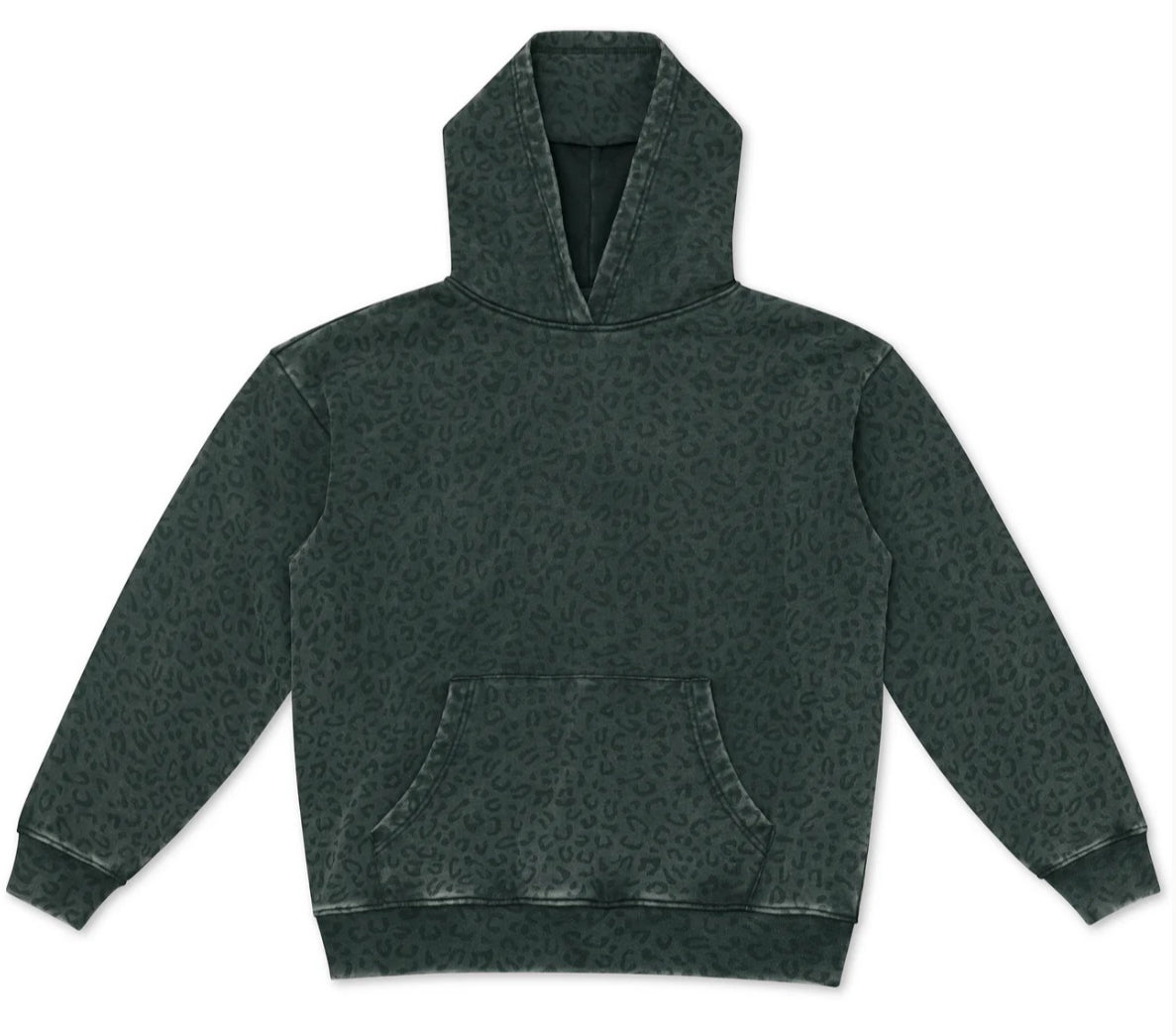 Black Leopard Hoodie-Preorder Closes 10/16