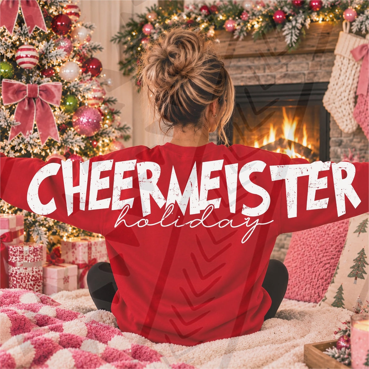 Holiday Cheermister- (All add ons in One listing) Customized-DTF