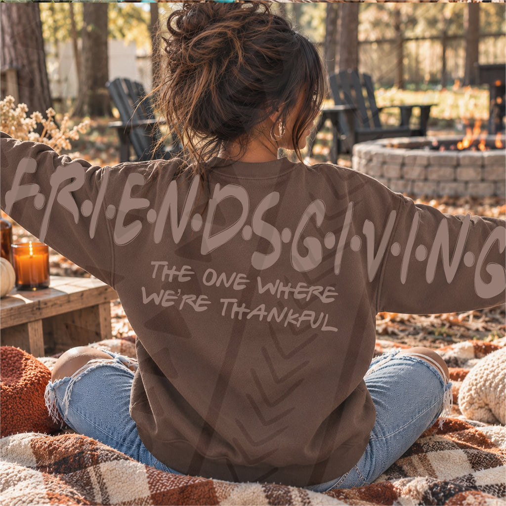 Friendsgiving Full (All add ons in One listing)-DTF