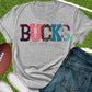 Bucks faux appliqué words-DTF
