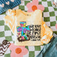 We Love Because He First Loved Us Spring Cross-DTF