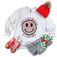 Christmas Vibes Happy Faces Pastel - DTF